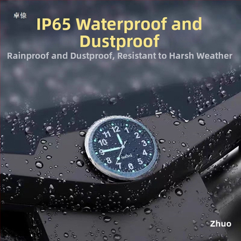 Časovač pre elektrické vozidlo s nastavitelným uhlom displeja, vodotesný palubný hodinový prístroj