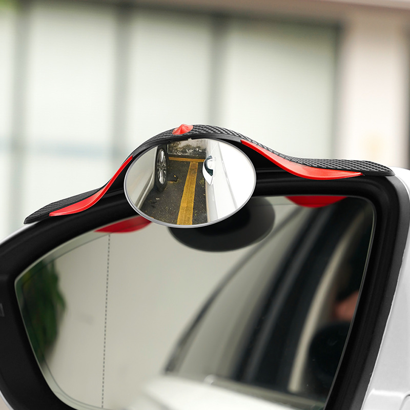 Runner Автомобилно огледало за мъртва точка – допълнително задно огледало, горно малко кръгло огледало, ултра ясно отражение, интегриран 360° за автомобил