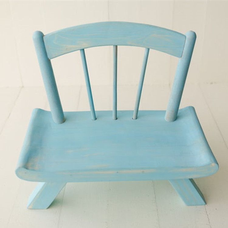 Prop fotografic pentru nou-născuți: scaun din lemn, model demontabil, 1,2 kg, pentru ședințe în studio – Longyi Crafts (Lemn; Model demontabil; 1,2 kg; Utilizare în studio)