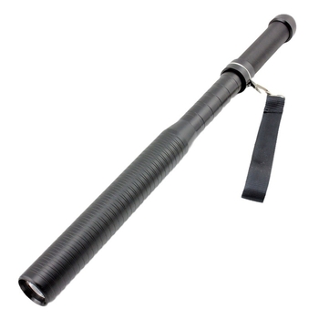 LED палка за самозащита и охрана с фенер, алуминиев корпус, 4200 mAh, 3W