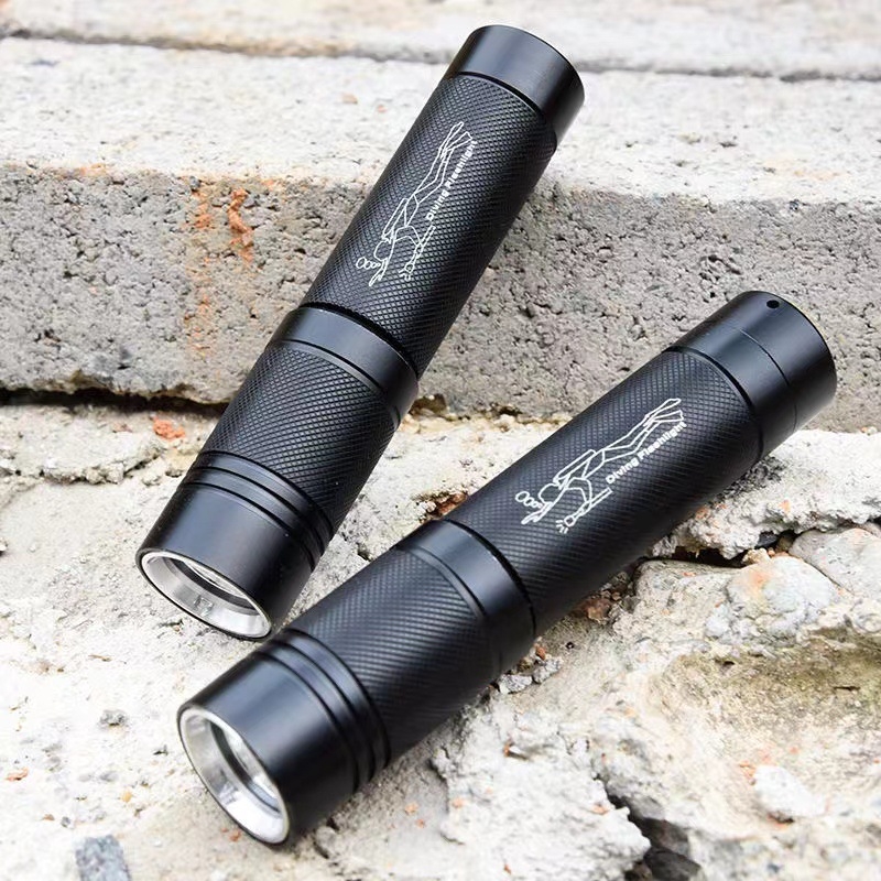 Podvodna profesionalna svjetiljka za ronjenje – aluminijska legura, LED, 10W, 1200 mAh, domet 100–200 m