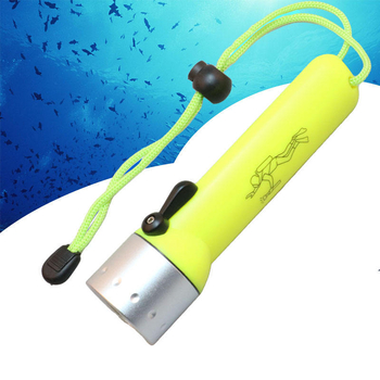 LED подводен фенер за гмуркане, пещерно изследване и риболов, силен светлинен лъч, дълъг обхват 100–200 m, магнитно управление, ръчно захранване