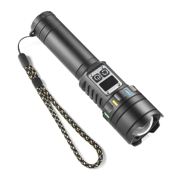 Laser svjetiljka, aluminijsko kućište, punjiva baterija 1800mAh, 20W snaga, domet 500 m