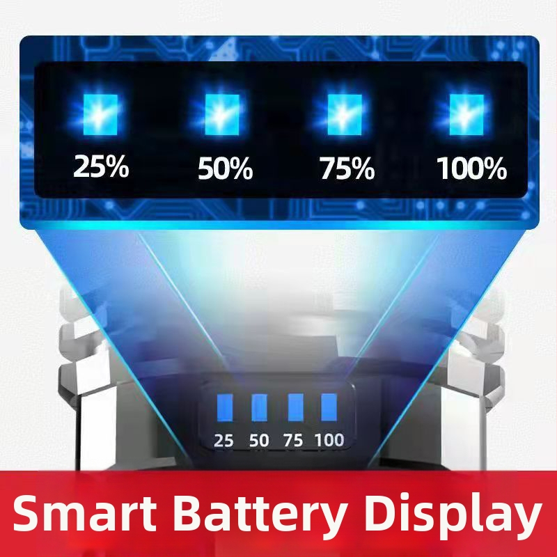 LED svjetiljka H45 sa bočnim svjetlom, 10W, punjiva baterija 800 mAh, domet 200–500 m, uključeno punjač, višefunkcionalno