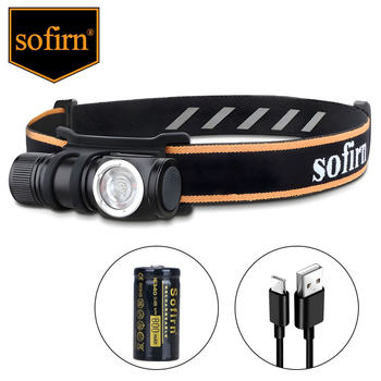 Sofirn HS10 LED челник - двойно използване (ръчно/за глава), 10W, 800mAh, 1000 lm