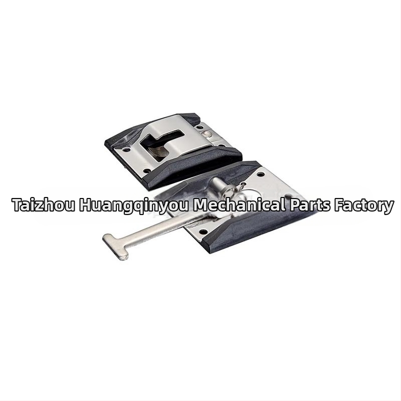 Kuka na dvere nákladného auta a karavanu s pevným zámkom, nerezová oceľ, galvanizovaný/polirovaný povrch, model 16013