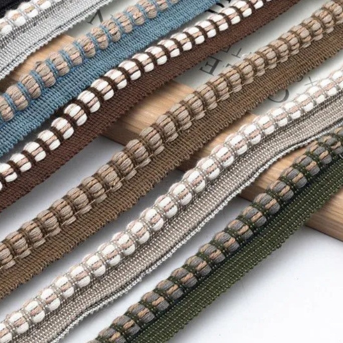 Tsukino séria Chenille Jacquard blackout záves s vzorom rybacia kosť, 71–90% zatienenie, do obývačky a spálne