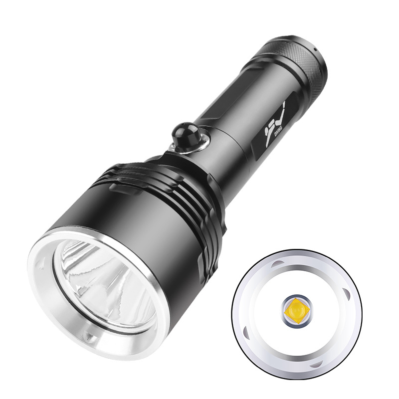 Podvodna svjetiljka za ronjenje s LED XHP70, magnetski prekidač, kućište od aluminijske legure, 20W, kompatibilna s baterijama 18650/26650 ili 3x AAA