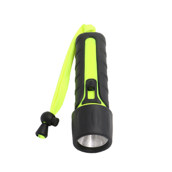 LED búvárlámpa, 4xAA, vízálló, 3W, mágneses kapcsoló, hatótáv 50–100 m