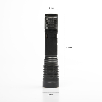 Ronilačka svjetiljka – LED, 5W, domet 100–200 m, kućište od aluminijske legure, baterija koja se može puniti