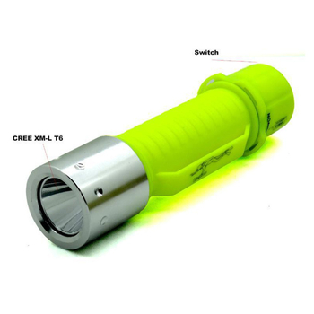 XM-L T6 LED potapljačka svjetiljka, punjiva, 7W, kućište od aluminijske legure, domet 100–200 m