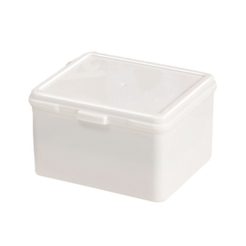 Kutija za pohranu kartica s preklopnim poklopcem, stolna, 12 L, PP plast, prašini otporna, za kancelarijski pribor i sitnice