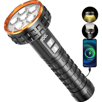 Potapljačka spašavajuća LED svjetiljka 20W, aluminijsko kućište, baterija 26650mAh, domet 100–200 m, otporna na eksplozije