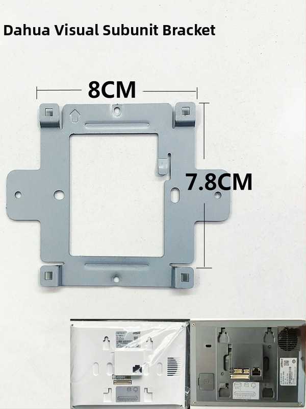Základňa videointerkomu s úplne digitálnou vnútornou jednotkou, držiak na montážnu platňu a zadná platňa, model 2521L