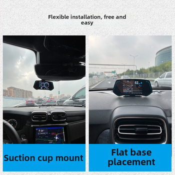 OBD LCD prístrojová doska, model TCA02, napájanie cez OBD rozhranie, vstupný signál OBD, hmotnosť 327 g