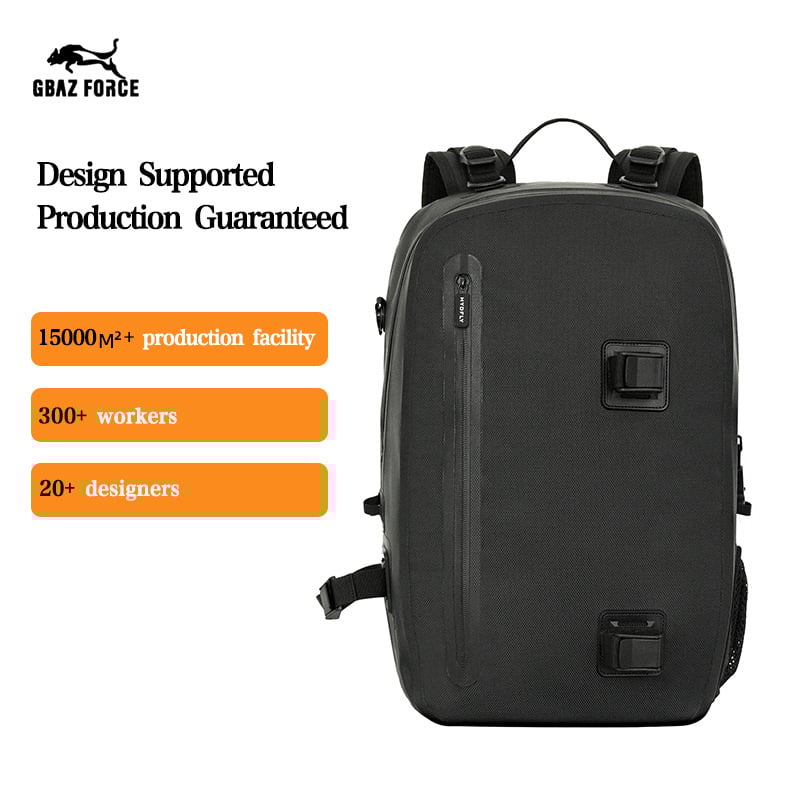 Vanjski vodootporni ruksak za ribolov • PVC materijal • vodootvornost zipovi IPX7/IPX4 • kapacitet 20 L