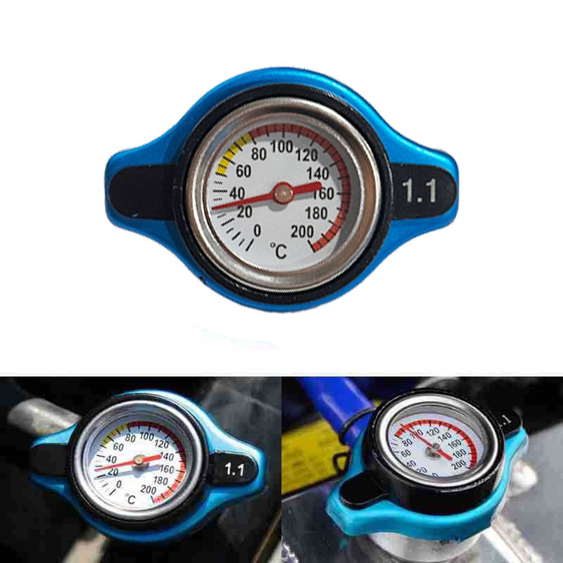 Poklopac spremnika goriva za off-road vozila, aluminijska legura, univerzalni model, kompatibilan s mnogim modelima, senzor temperature