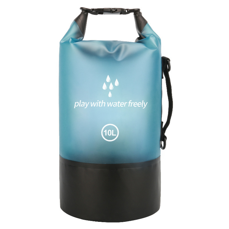 Prijenosna PVC prozirna vodootporna biciklistička torba, bucket stil, za rafting i istraživanje rijeka.