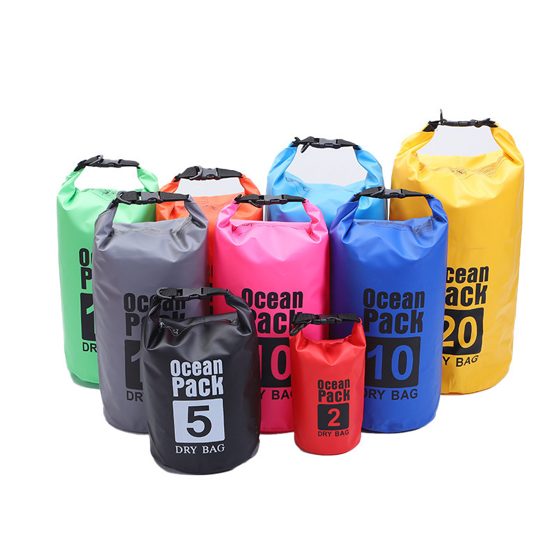 Vodootporna torba/kutija za kampiranje - PVC, kapacitet 2-20 L, unisex