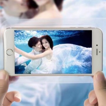 PVC vízálló telefontáska kültéri sportokhoz, érintőképernyős vízálló tok, mélyvízi fotózás