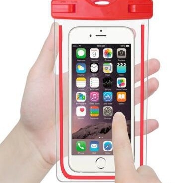 PVC vízálló telefontáska kültéri sportokhoz, érintőképernyős vízálló tok, mélyvízi fotózás