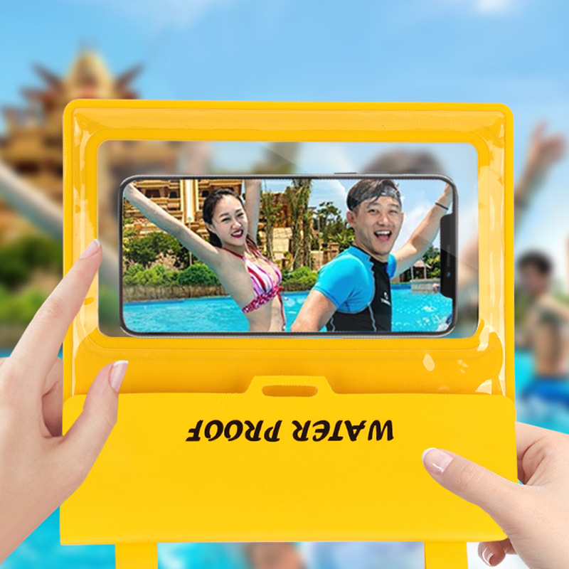PVC vodootporna torbica za telefon s dodirnim zaslonom, velika kapaciteta – za plivanje, ronjenje, rafting i fotografiranje na plaži – unisex crossbody