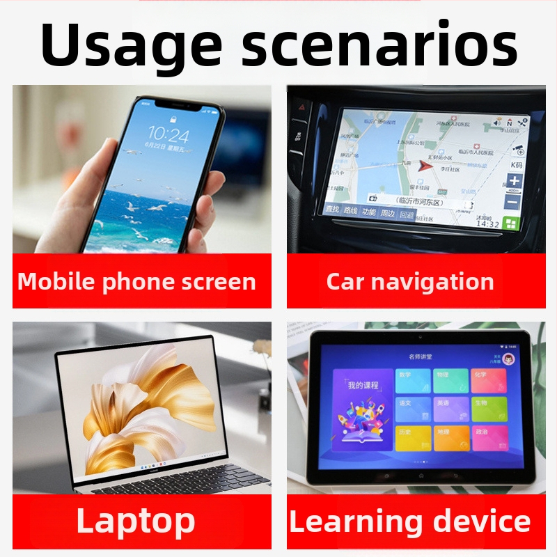 Φίλμ προστασίας οθόνης tablet για κεντρικό πίνακα αυτοκινήτου και μεγάλη οθόνη πλοήγησης – PET, μηχανική κατεργασία, προσαρμοσμένα σχέδια, βάρος 20–80 g