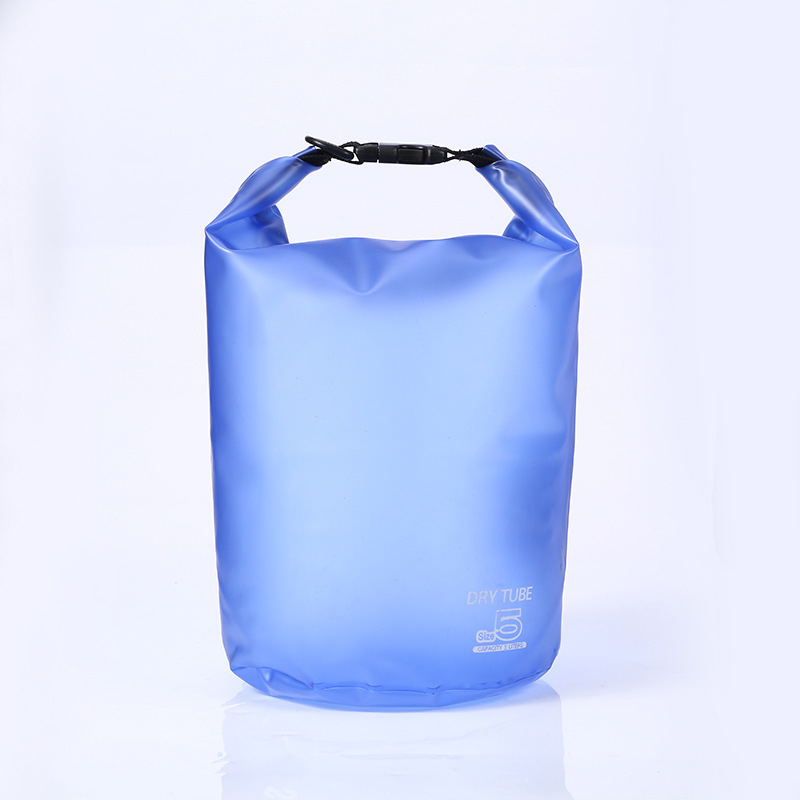 Prozirna PVC vodootporna kanta torba s podesivim remenom za vanjsku upotrebu — plaža, rafting, plivanje (2–40 L)