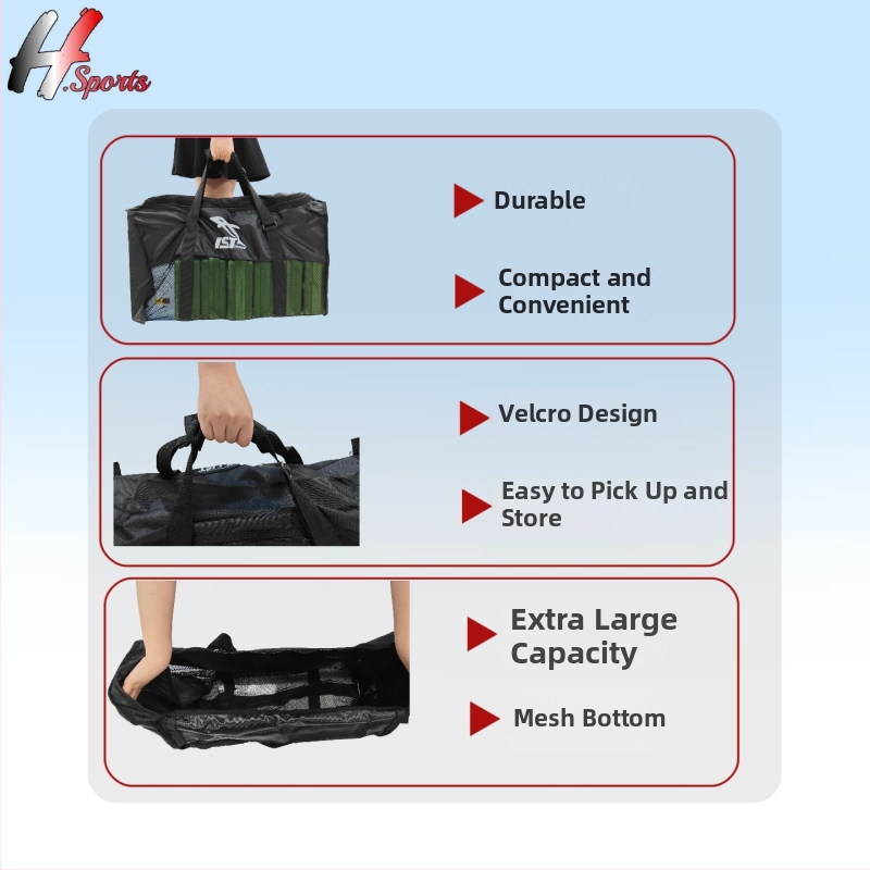 Potápačská sieťová taška – objem 20-35L, kompozitný materiál, značka W.M.D a H.Sports