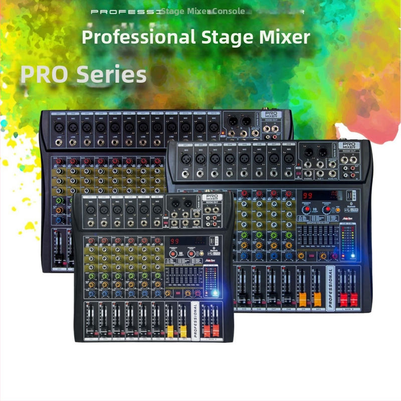 Μίκτης Bluetooth USB με 6/8/12/16 καίλια για οικιακό στούντιο, ηχογράφηση μπάντας και ζωντανές παραστάσεις