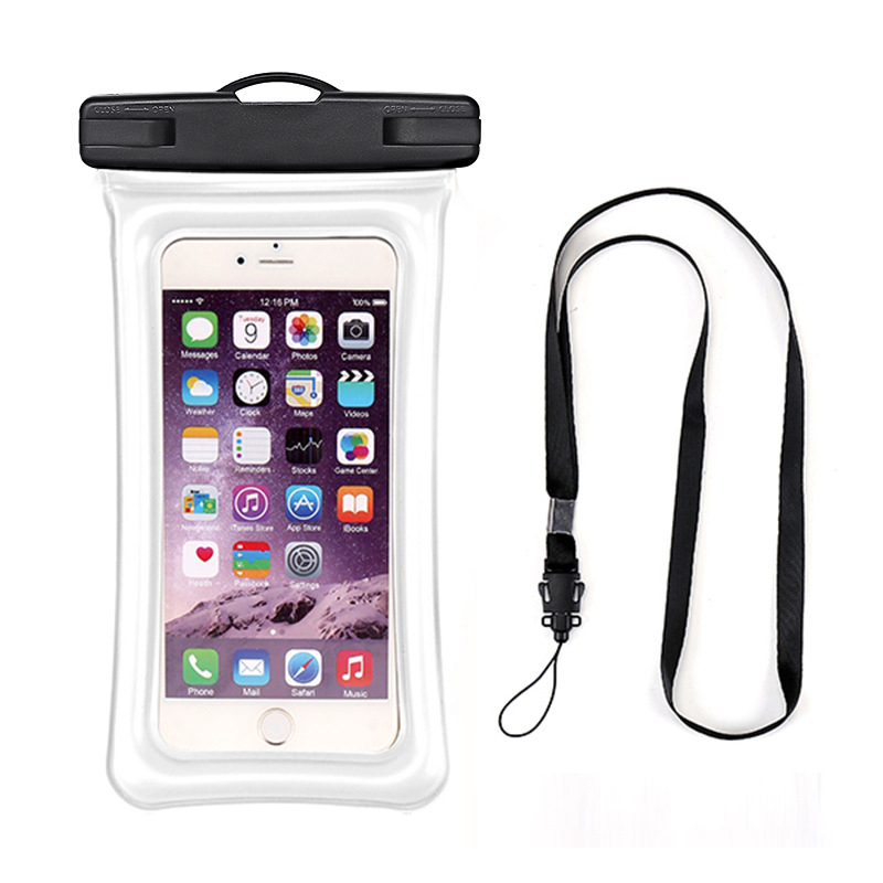 Vodootporna torbica za telefon s dodirnim zaslonom i crossbody remenom, univerzalna za Apple i Huawei, mogućnost prilagođenog logotipa