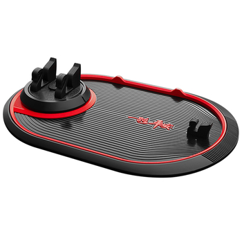 Držač za mobitel u automobilu s čvrstom navigacijskom okviru i protukliznom podloškom – Materijal PVC, prilagođena izrada, Značka DePaul