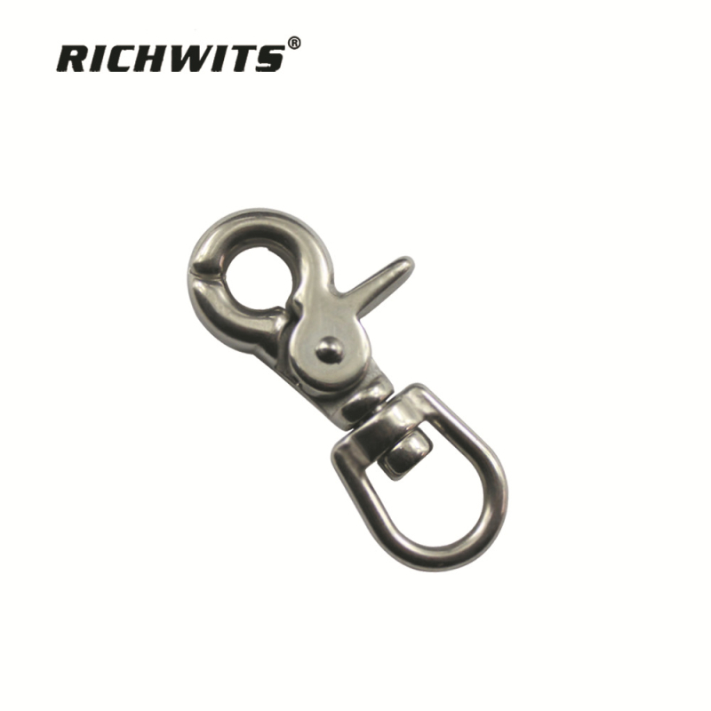 Set de cârlige din oțel inoxidabil 316: Scissors Hook, Eagle Claw Hook, Lobster Clasp, Spring Hook – accesorii pentru chei, bagaje, echipamente marine