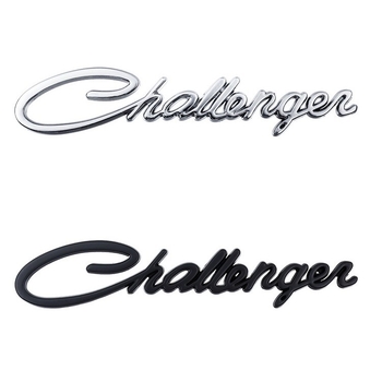 3D reflektirajuća naljepnica automobila za Dodge Challenger – stražnji i bočni znak, uzorak kao na slici