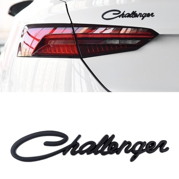 3D reflektirajuća naljepnica automobila za Dodge Challenger – stražnji i bočni znak, uzorak kao na slici