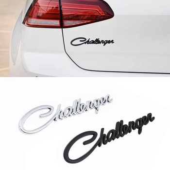 3D reflektirajuća naljepnica automobila za Dodge Challenger – stražnji i bočni znak, uzorak kao na slici