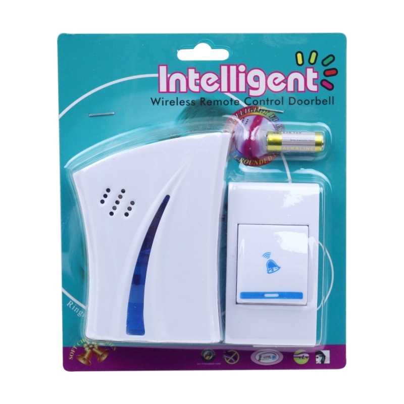 Sonerie wireless pentru ușa cu muzică digitală, telecomandă, mai multe tonuri de apel, alimentare cu baterie sau prin priză