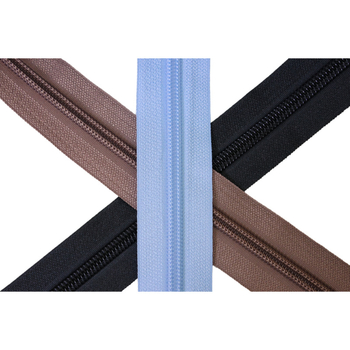 Цип от нейлон Ruiyang – за текстил и облекло; материал: нейлон; приложение: дънки, обувки, домашен текстил, чанти, играчки