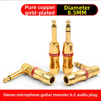 Monster 6,35 mm audio kábel pre mikrofón a gitaru – 1/4-inch konektor, jednokanálový/dvojkanálový, prevádzková teplota 0–100°C, továrenská inšpekcia