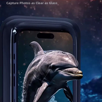 PVC vodootporna torbica za telefon s osjetljivim zaslonom, prozirna crossbody torbica za telefon za dostavljače
