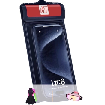 PVC vodootporna torbica za telefon s osjetljivim zaslonom, prozirna crossbody torbica za telefon za dostavljače