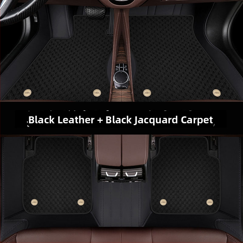 Kožené autokoberce z jachtovej kože pre určené automobily — zosilnené, s dvojitým zapínaním, odolné voči špine