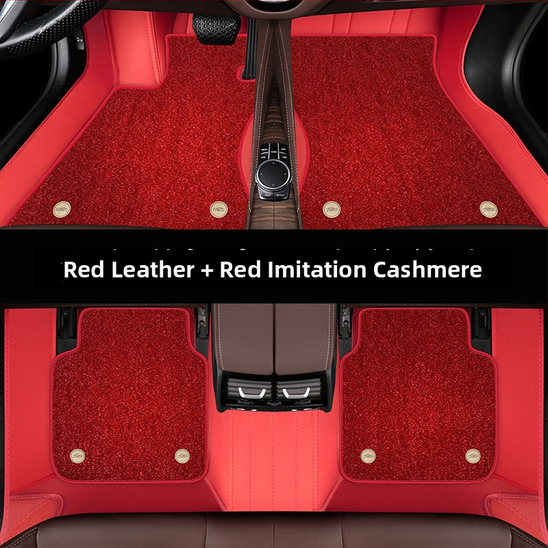 Kožené autokoberce z jachtovej kože pre určené automobily — zosilnené, s dvojitým zapínaním, odolné voči špine