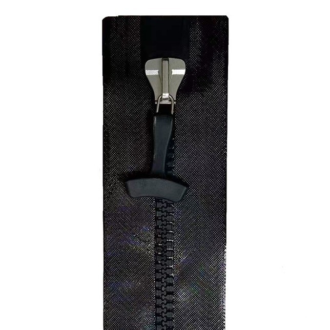 Dyqm hermetični zatvarač s gumastim zubima, bez repa, TPU, vodootporan za ronilačka i spašavateljska odjela