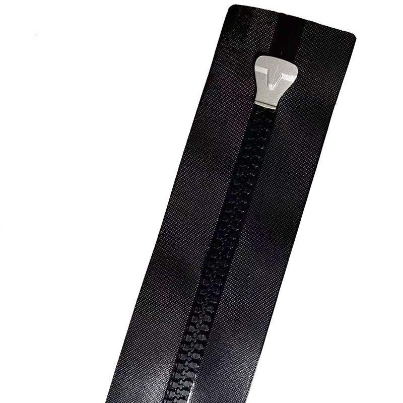 Dyqm hermetični zatvarač s gumastim zubima, bez repa, TPU, vodootporan za ronilačka i spašavateljska odjela