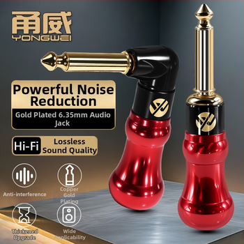 Yongwei gitarový zvukový kábel, RoHS certifikovaný, audio/video konektory, -30 až +80 °C