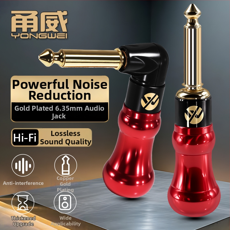 Yongwei gitarový zvukový kábel, RoHS certifikovaný, audio/video konektory, -30 až +80 °C