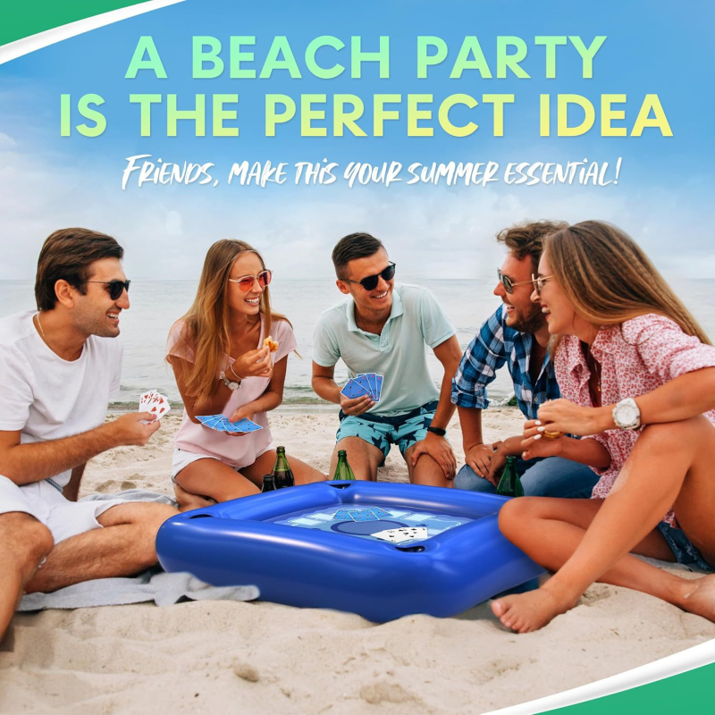 Masă de poker gonflabilă – PVC, model XIANLI-88, marcă XIANLI, certificat CE