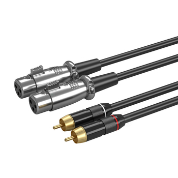 Audio kabel – WJ, pozlaćeni premaz, bakar bez kisika, XLR muški konektori