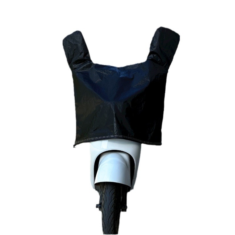 Acoperire frontală de ploaie pentru vehicule electrice — impermeabilă și rezistentă la vânt; material: folie de aluminiu; personalizare disponibilă; compatibilă cu motociclete, tricicluri electrice și alte vehicule electrice cu două roți
